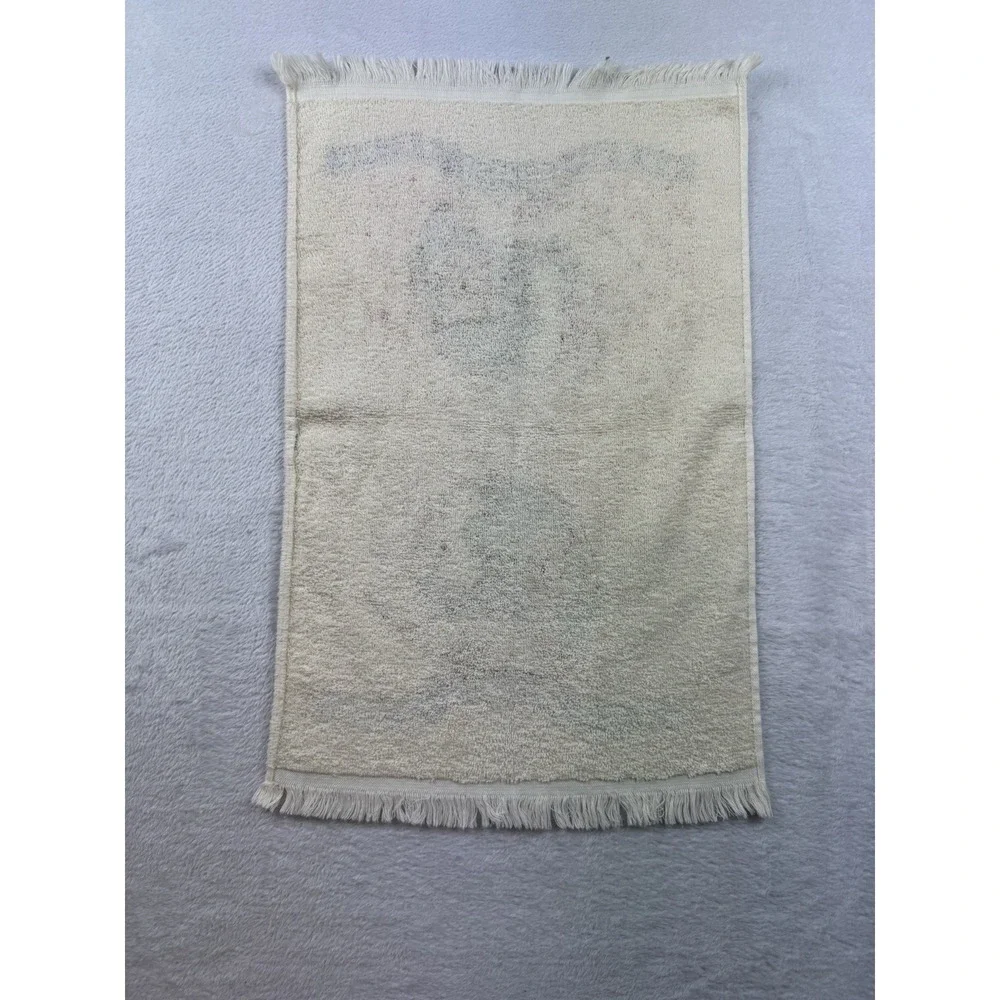 Vtg 90's Teddy Bear Friends Kitchen Towel Cannon USA Goose Bows‎ NEW Blue Pink